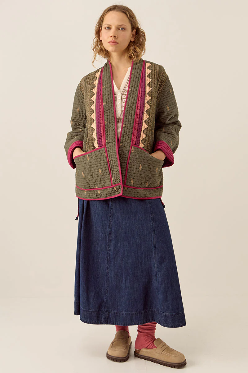 Apate Light Quilted Cotton Jacket - Image 3