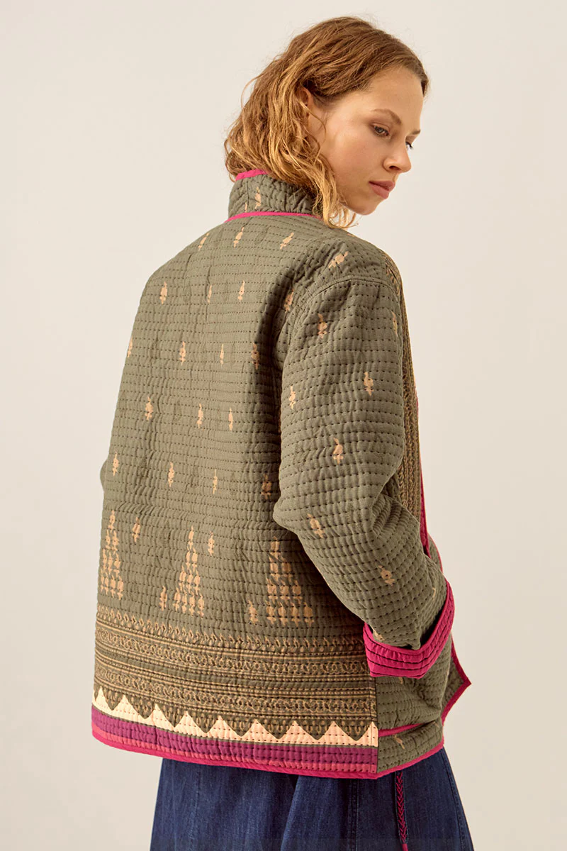 Apate Light Quilted Cotton Jacket - Image 4