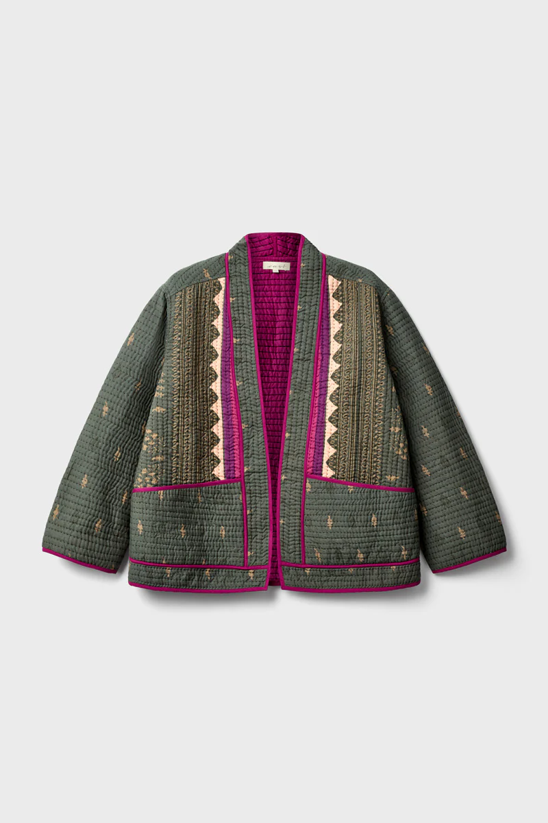 Apate Light Quilted Cotton Jacket - Image 5