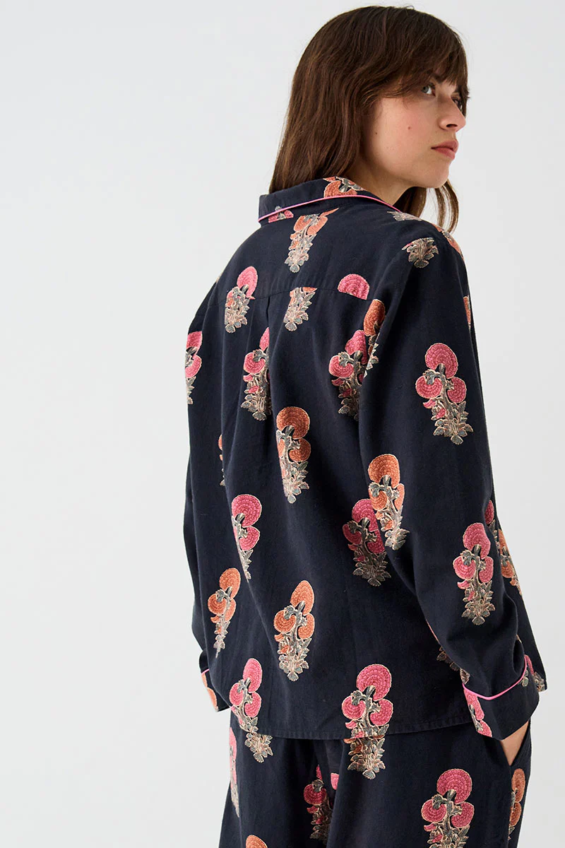 Aurelia Printed Floral Pyjama Set - Image 3