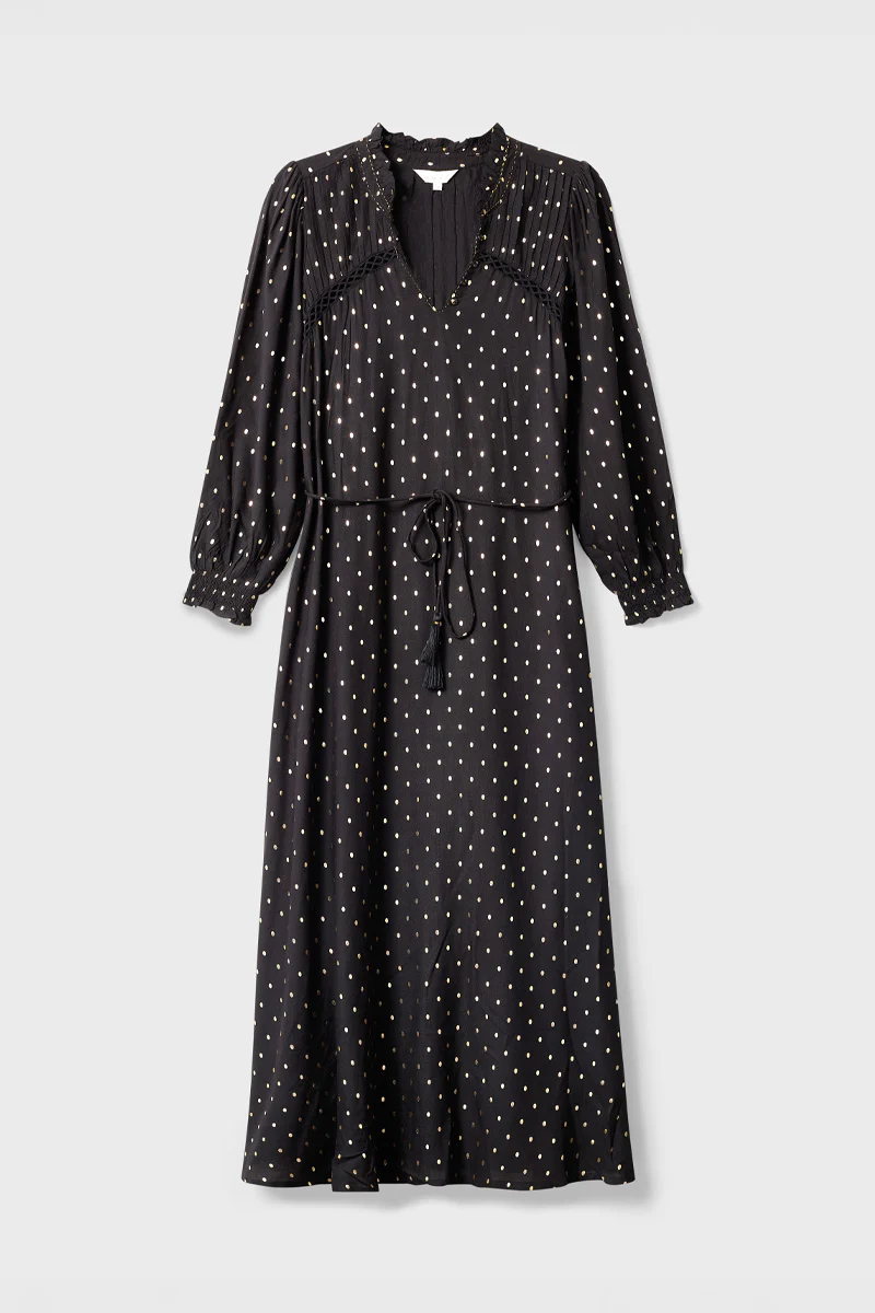 Brona Foil Spotted Dress - Image 6