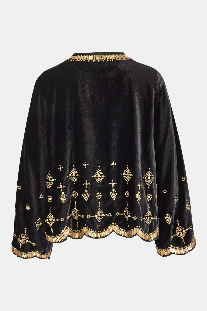 Elide Metal Sequin Top - Image 8