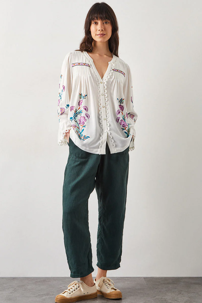 Enya Embroidered Blouse - Image 3
