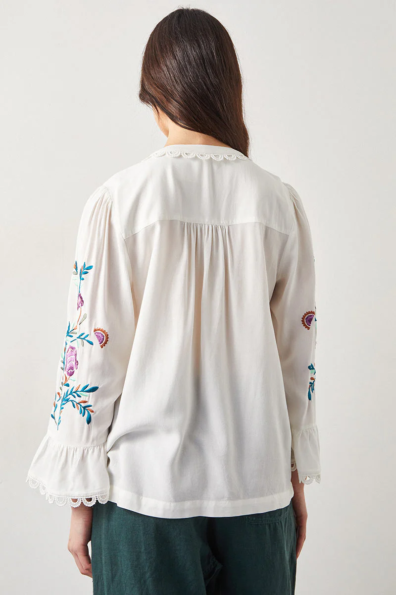 Enya Embroidered Blouse - Image 4