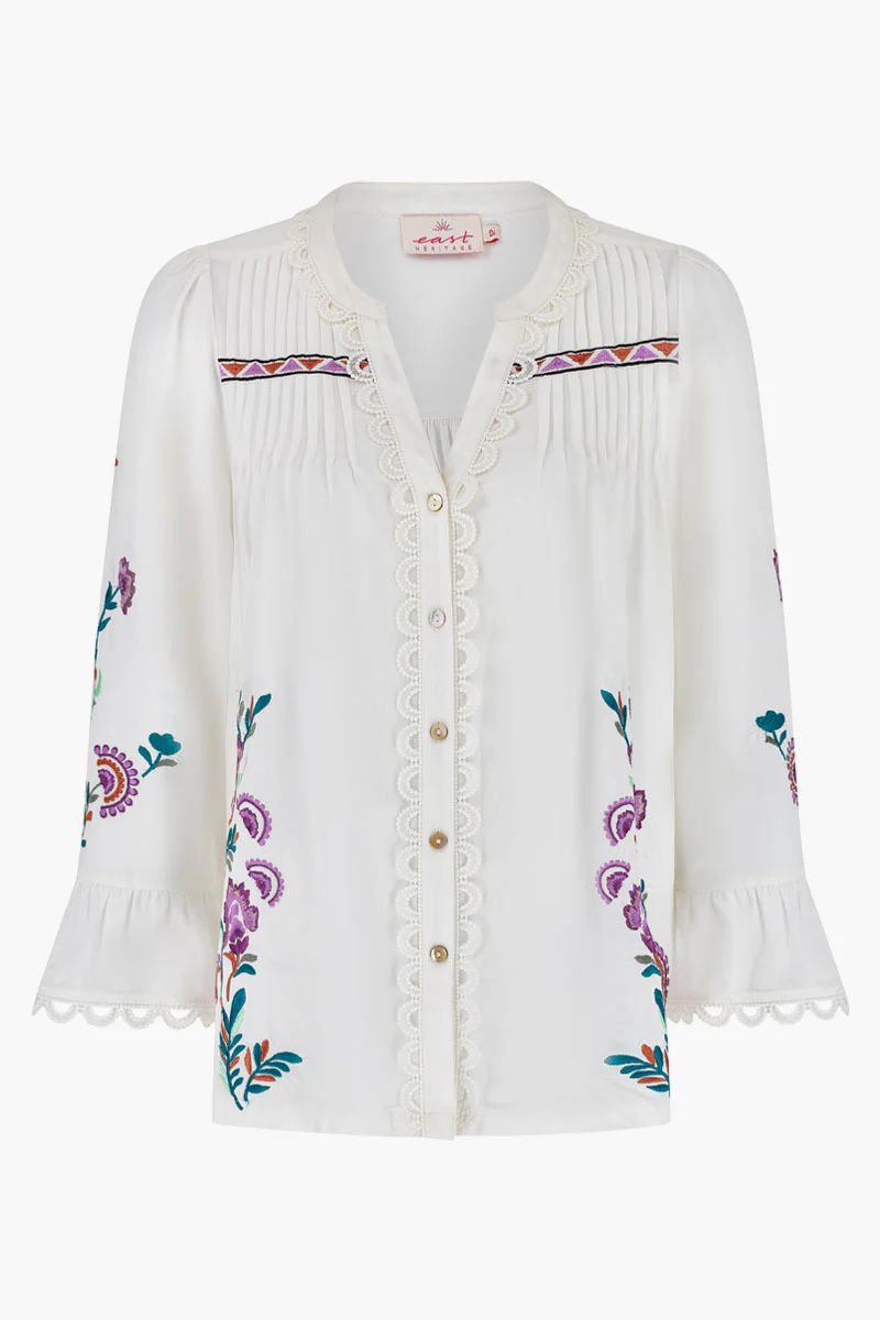 Enya Embroidered Blouse - Image 5