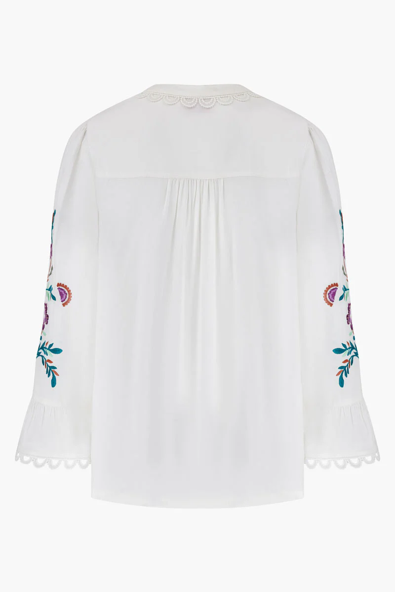 Enya Embroidered Blouse - Image 6