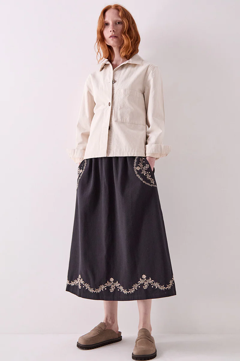 Esme Embroidered Skirt - Image 3