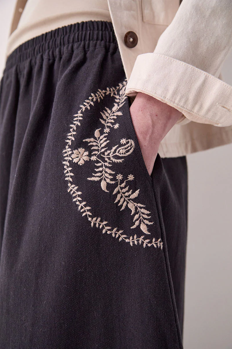 Esme Embroidered Skirt - Image 6