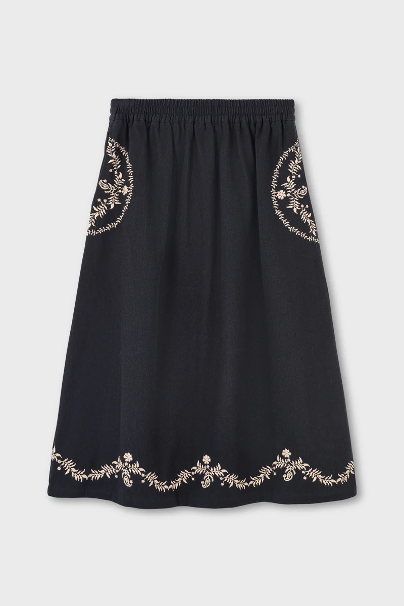 Esme Embroidered Skirt - Image 7