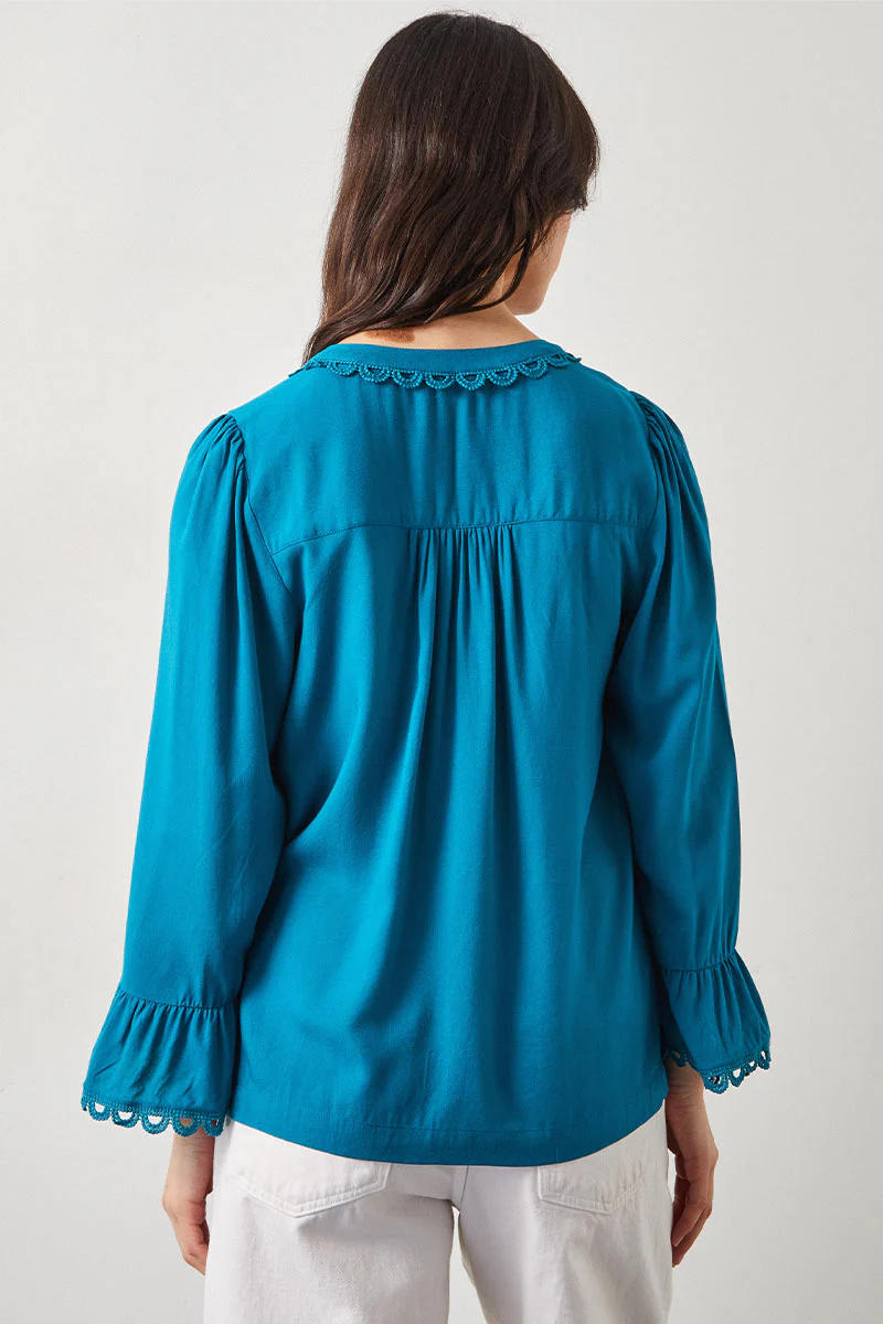 Joi Embroidered Blouse - Image 3