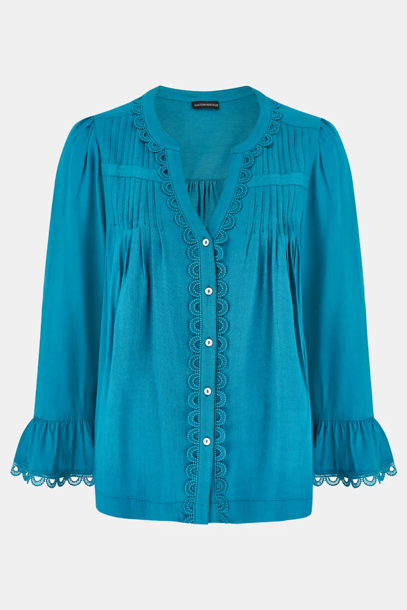 Joi Embroidered Blouse - Image 5