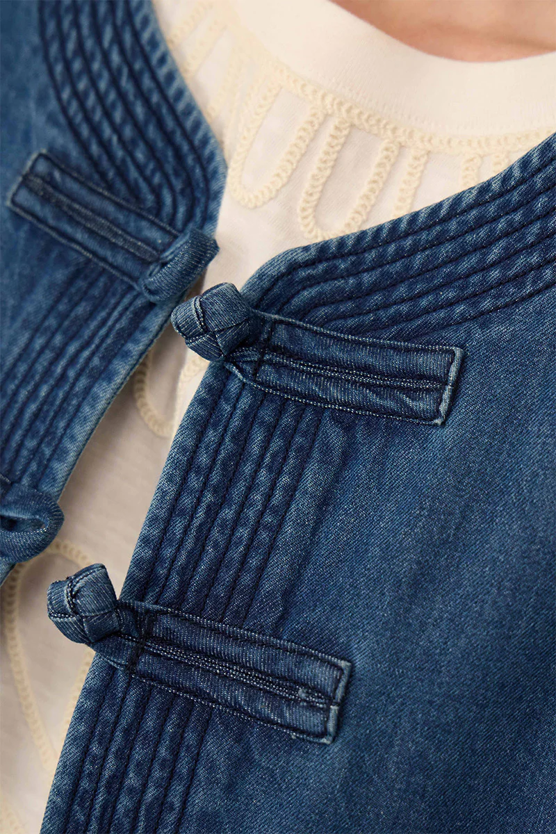Juna Denim Gilet - Image 4