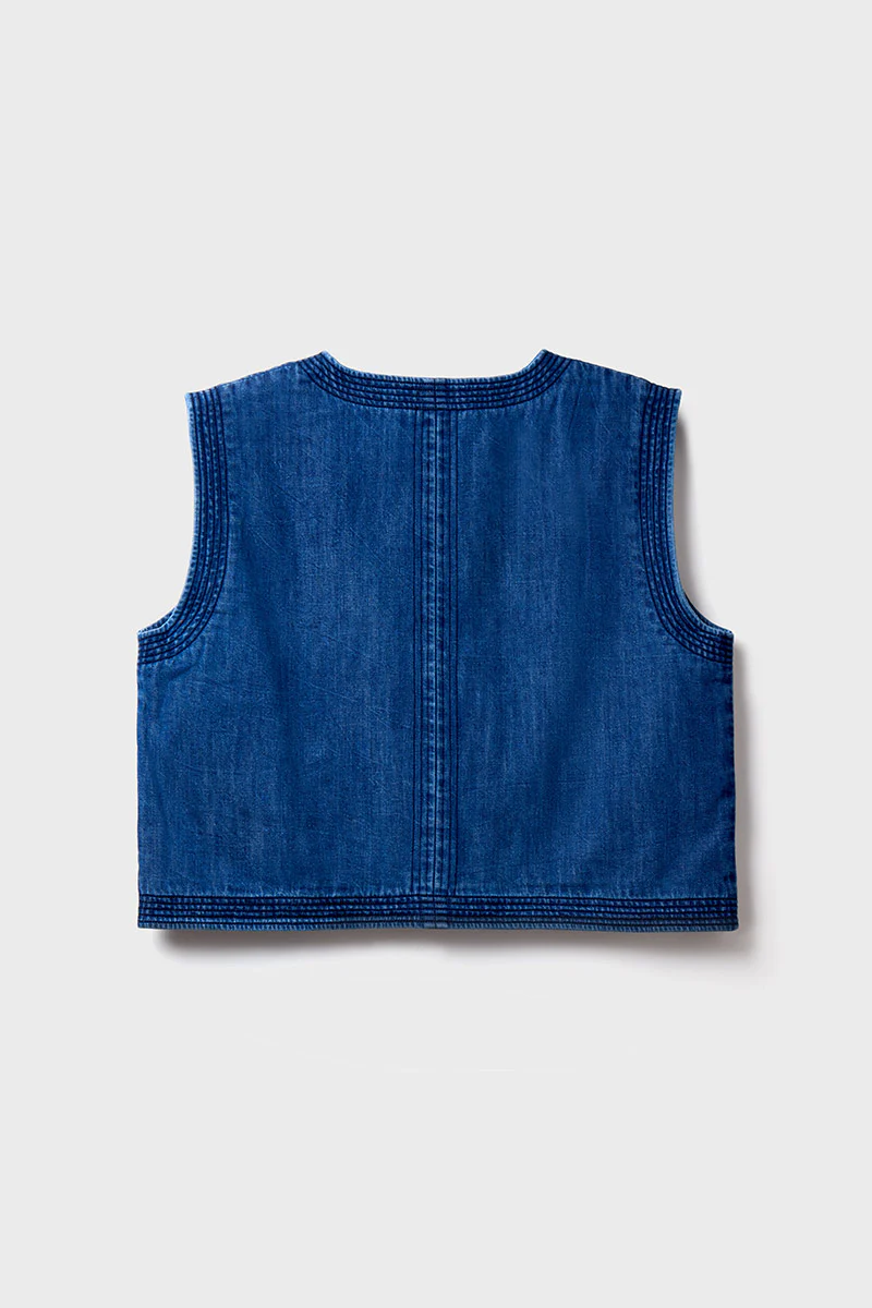 Juna Denim Gilet - Image 6