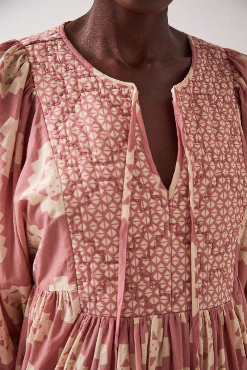 Kaira Cotton Midi Dress - Image 5