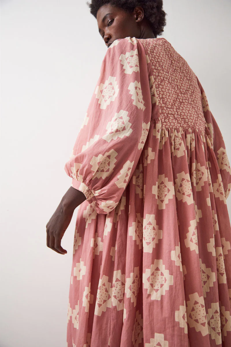 Kaira Cotton Midi Dress - Image 6
