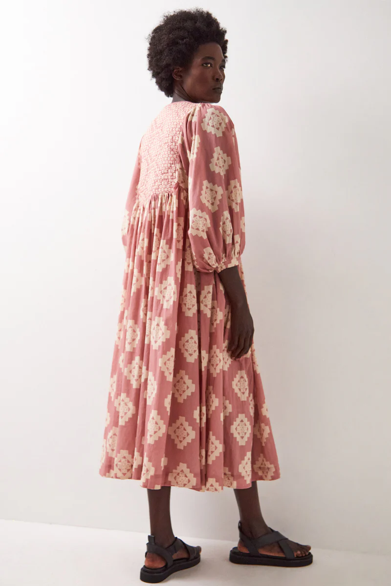 Kaira Cotton Midi Dress - Image 7