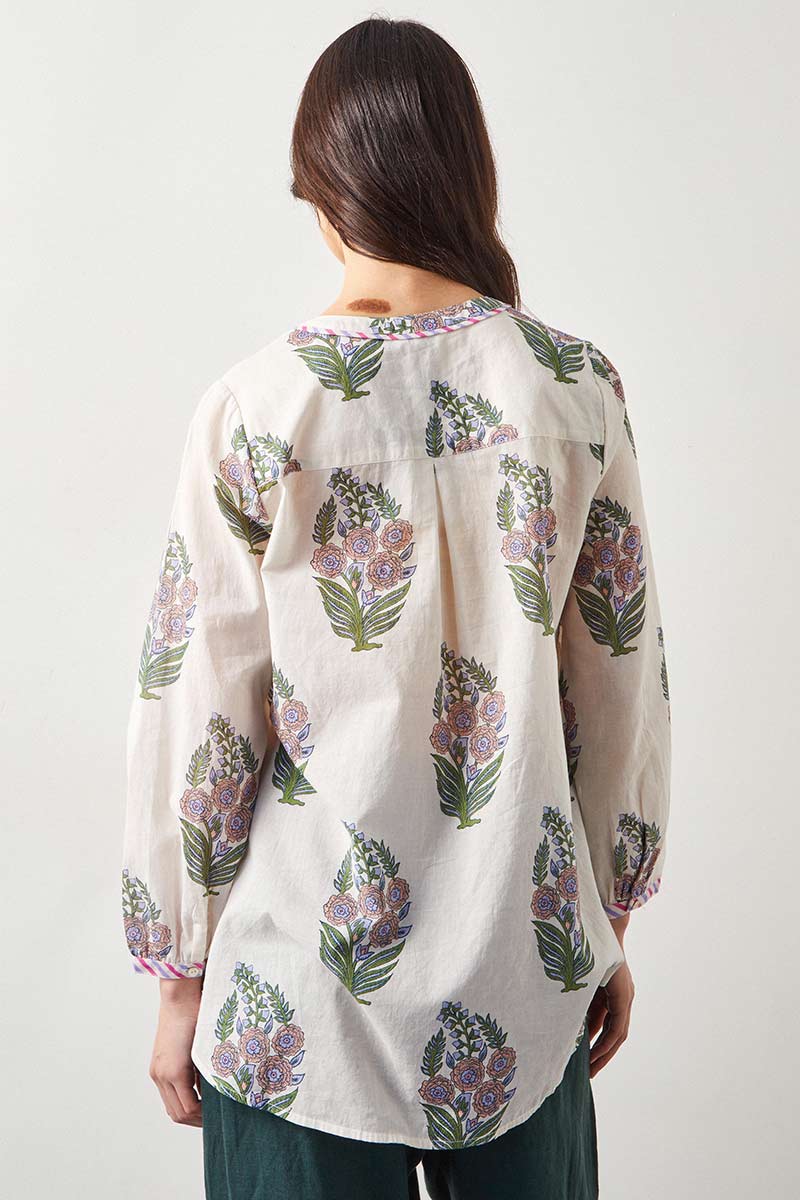 Logan Pintuck Blouse - Image 3