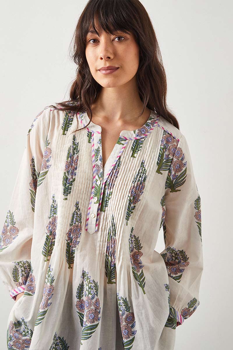Logan Pintuck Blouse - Image 4