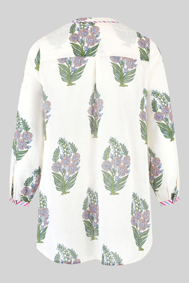 Logan Pintuck Blouse - Image 6