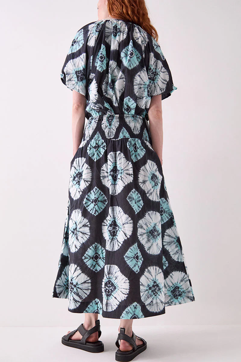Lucia Tie-Dye Cotton Skirt - Image 3