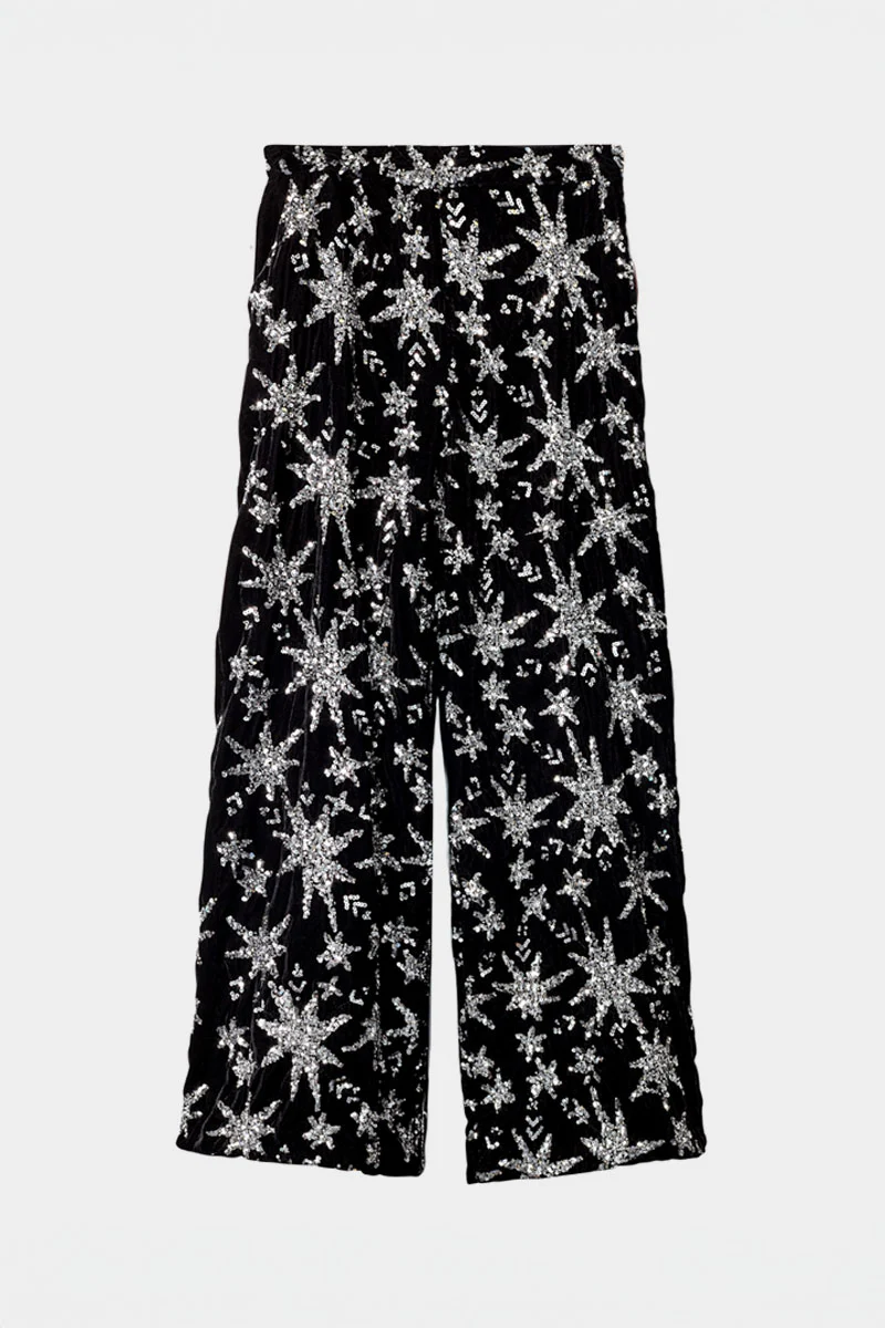 Medi Sequin Embellished Trouser - Image 4