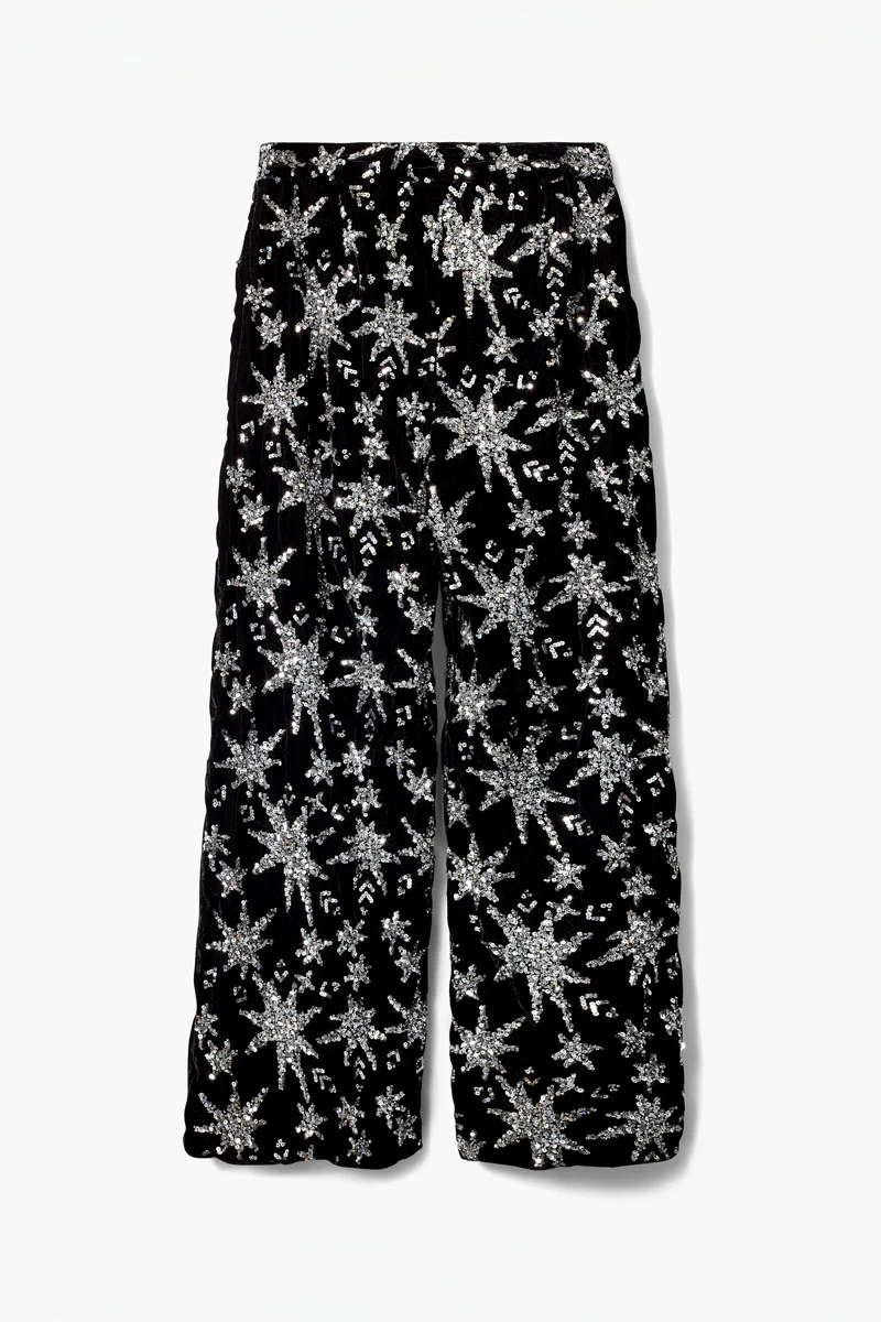 Medi Sequin Embellished Trouser - Image 5