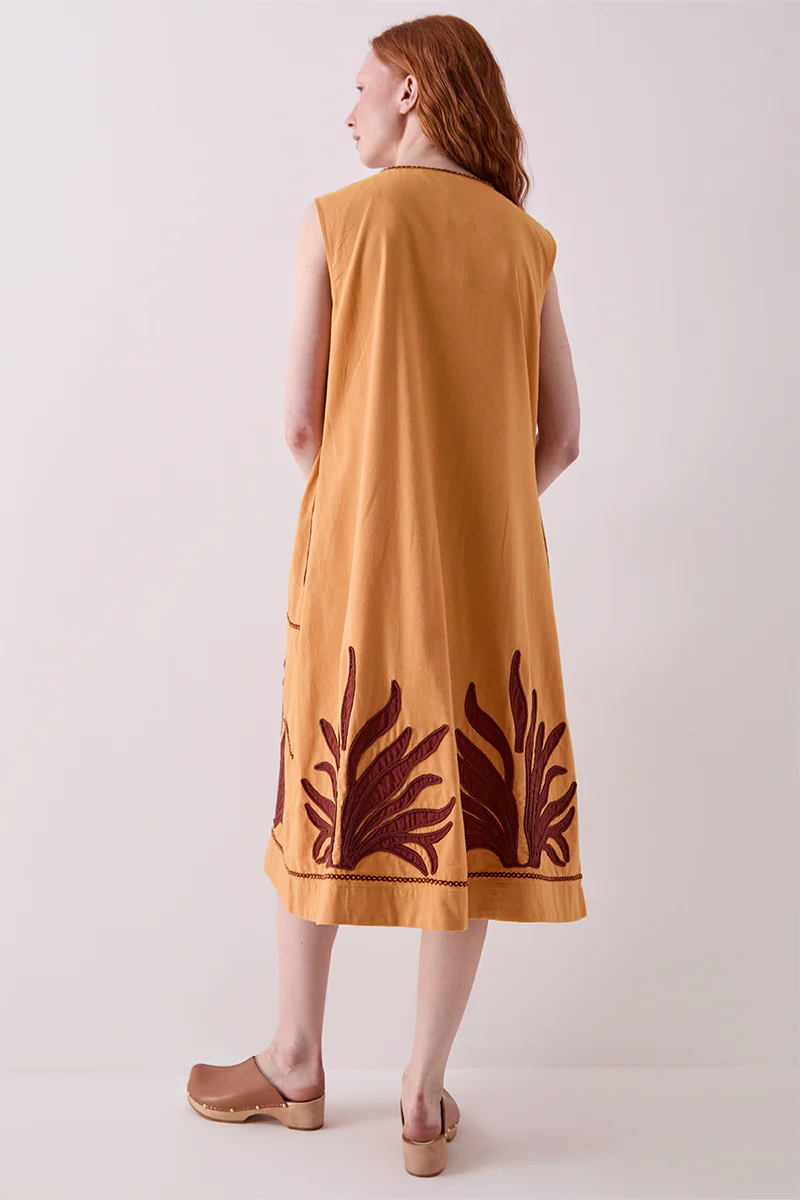 Mella Applique Cotton Dress - Image 5