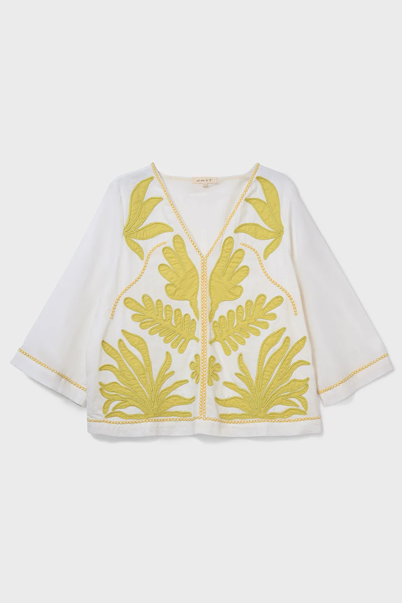 Mella Applique Cotton Top - Image 6