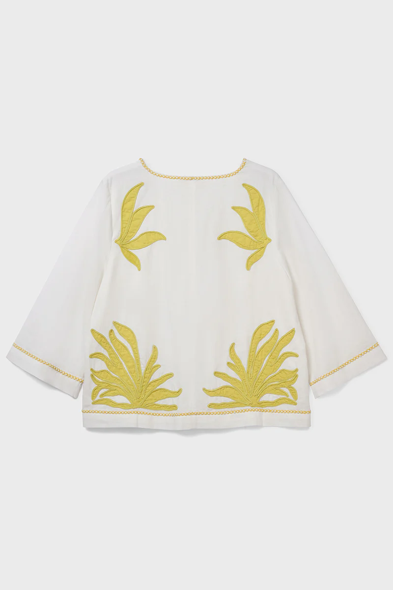 Mella Applique Cotton Top - Image 7