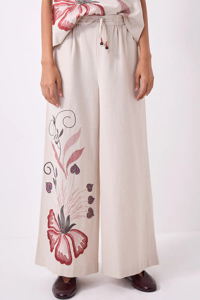 Zhandra Embroidered Trousers - Image 5